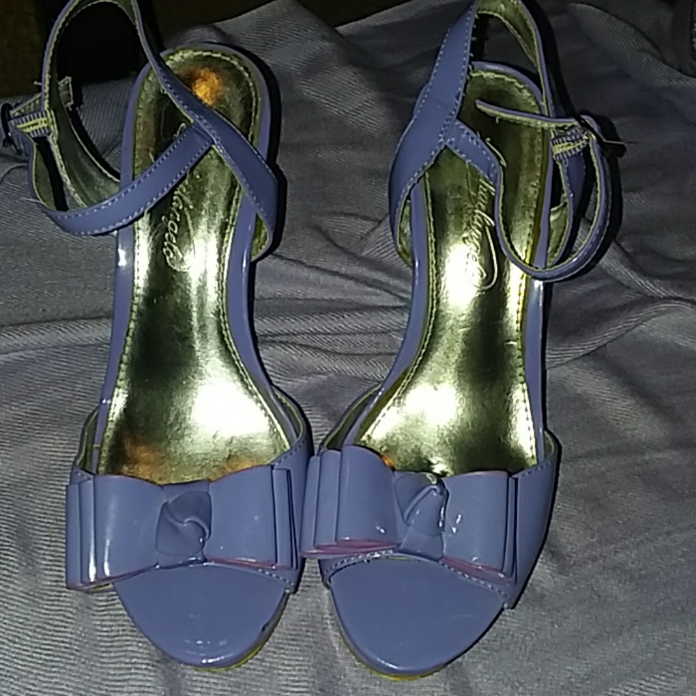 Michaelangelo Lavender Pippa Heels. Women's 6.5
